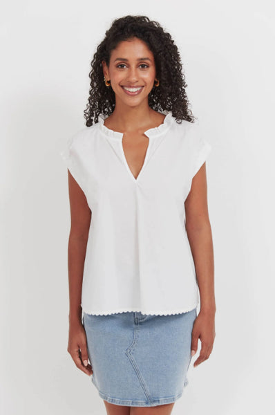 Brasilia Top - White