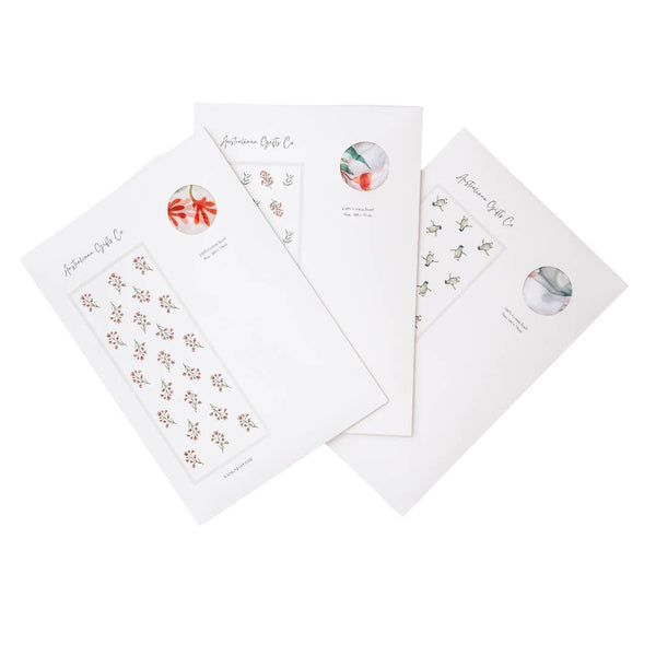 Cotton Scarf - Waratah (Beige)