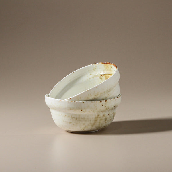 Suiki Breakfast Bowl - White Speckle (in store pick up only)