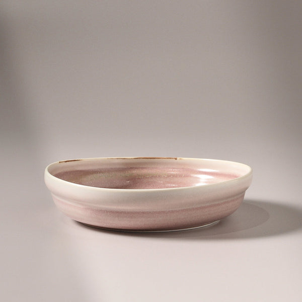 Suiki Deep Side Plate - Dusty Pink (pick up only)