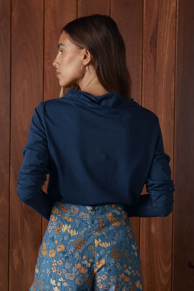 Evie Top - Astral Blue