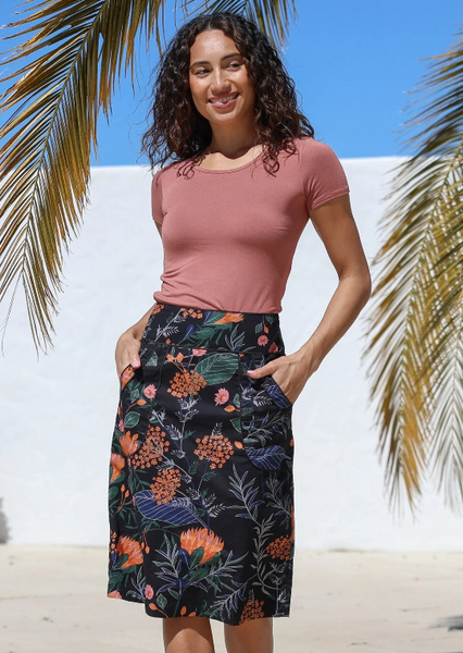 Bridgette Skirt - Queen Protea