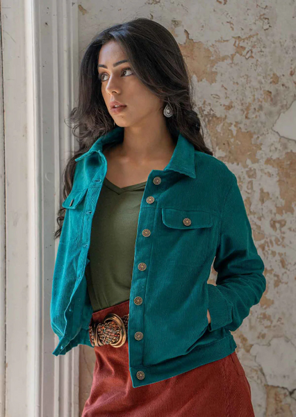 Corduroy Jacket - Everglade