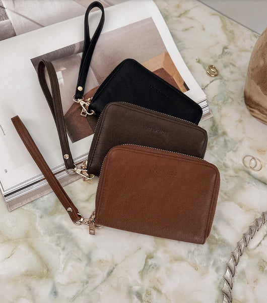 Eden Wallet - Saddle Chocolate