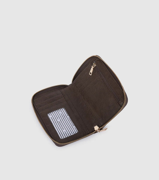 Eden Wallet - Saddle Chocolate