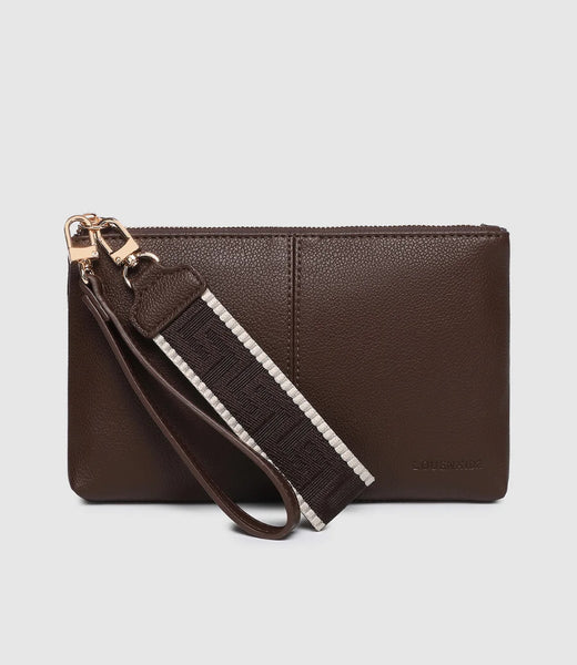 Mimi Clutch - Chocolate