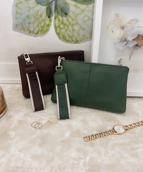 Mimi Clutch - Chocolate