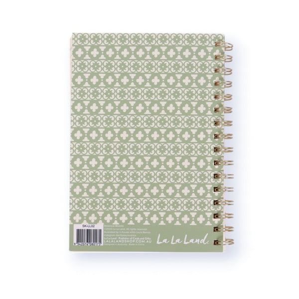 A5 Spiral Notebook - Botanical Blooms