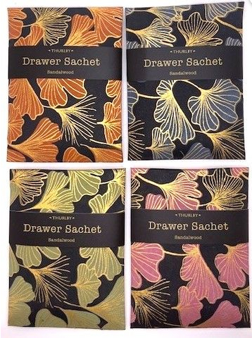 Natural Drawer Sachet - Gingko