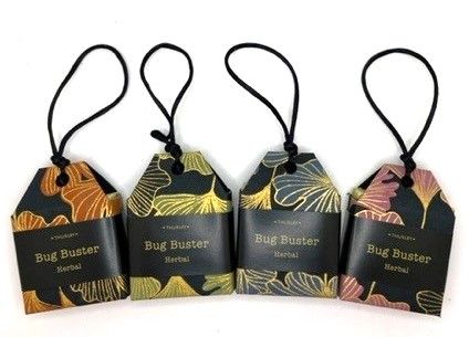 bug buster is an herbal anti-moth protector. handmade natural pest repellent. 