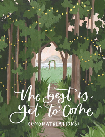 Card - Wedding Trees