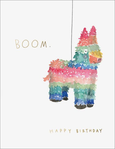 Foil Card - Pinata Bday