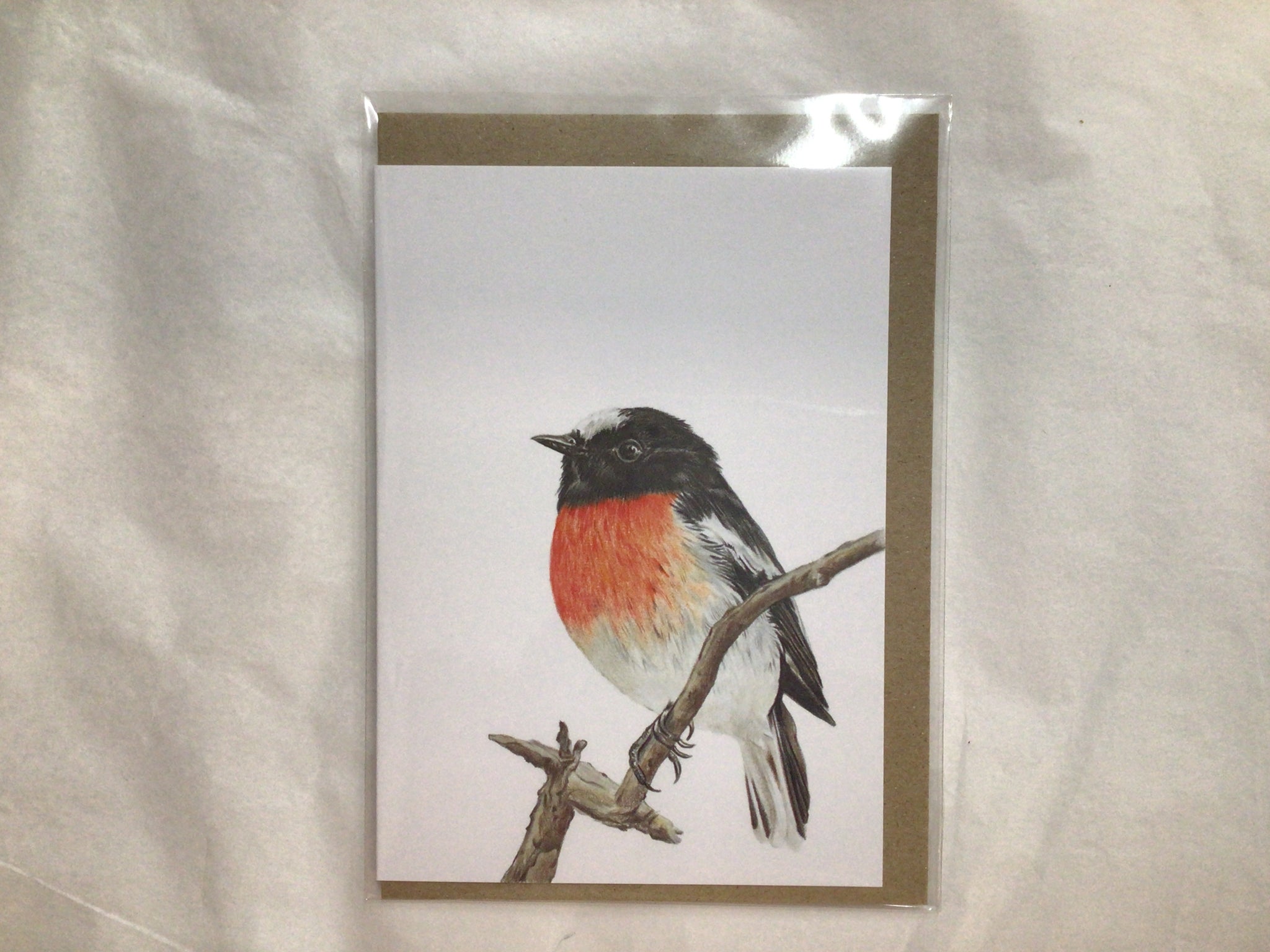 Greeting Card - Scarlet Robin