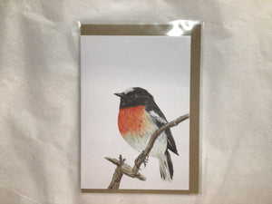 Greeting Card - Scarlet Robin