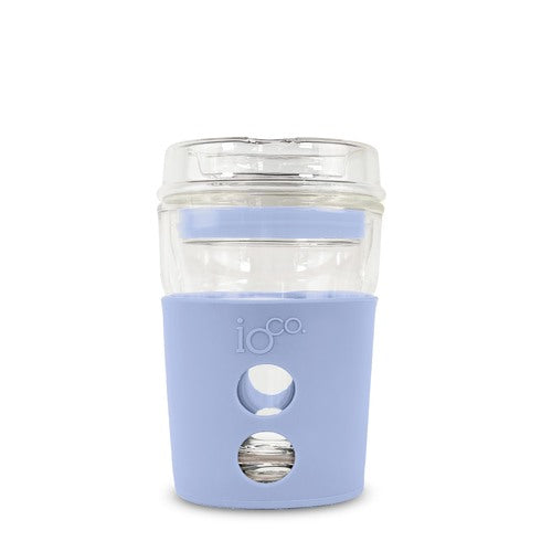 4oz Piccolo Glass Coffee / Tea Travel Cup - Sea Spray