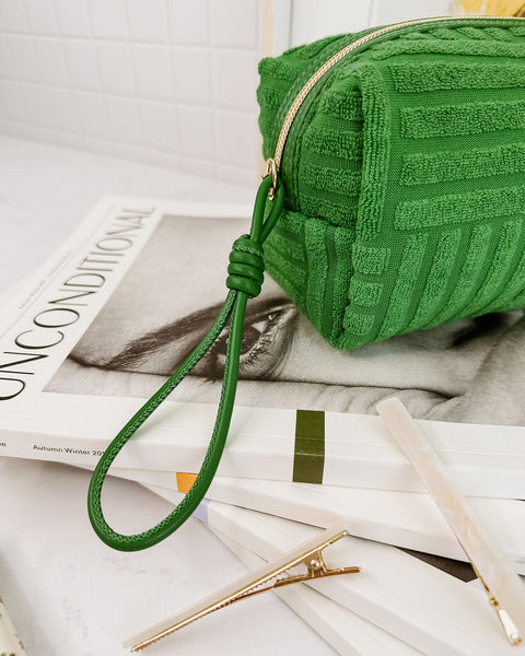Bambi Cosmetic Case - Apple Green