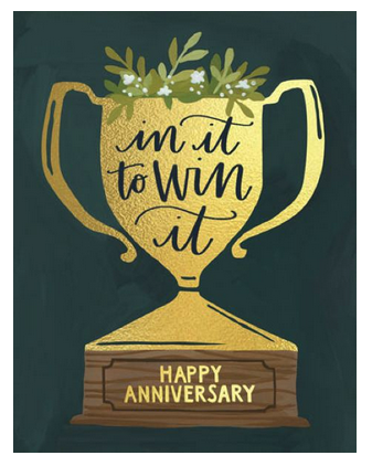 Foil Card - Anniversary Trophy