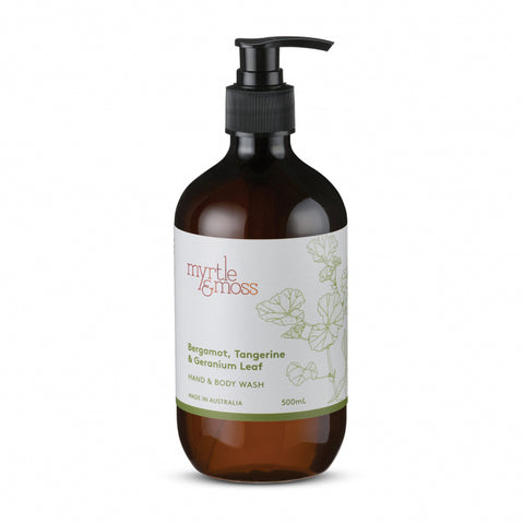 Hand & Body Wash - Bergamot Rind, Tangerine & Geranium Leaf 250ml