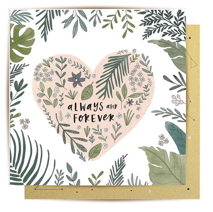 Always And Forever Greeting Card