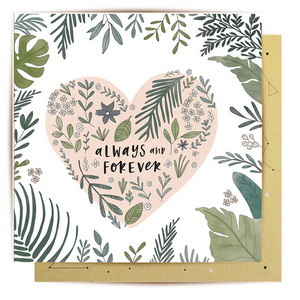 Always And Forever Greeting Card