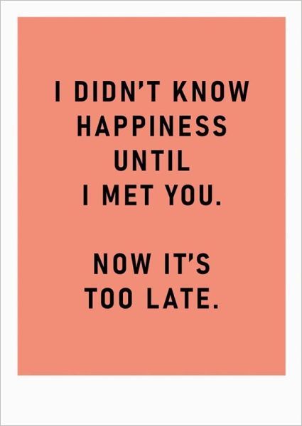I Didn’t know Happiness Foil Card