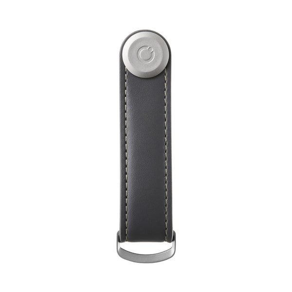 OrbitKey - Charcoal with Grey Stitching