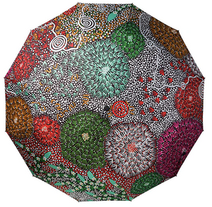 Fold Up Umbrella - Coral Hayes