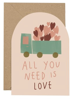 Card - All You Need Is Love