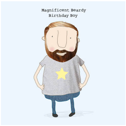Card -Beardy Birthday