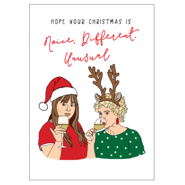 Kath and Kim Christmas Card
