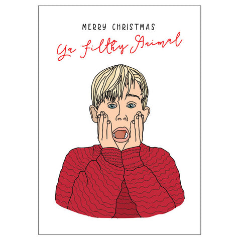 Home Alone Christmas Card
