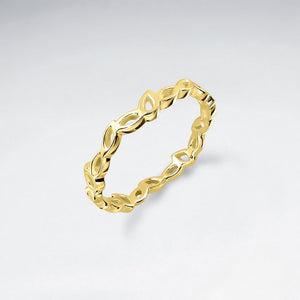 Open Leaf Ring